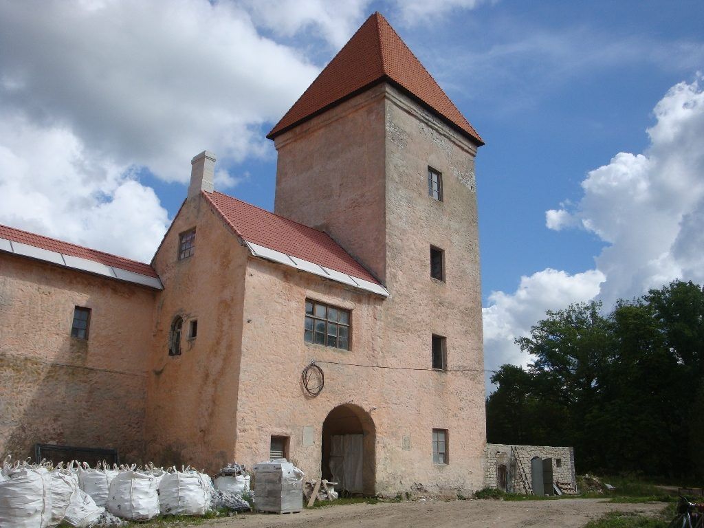 Замок Колувере на острове Сааремаа