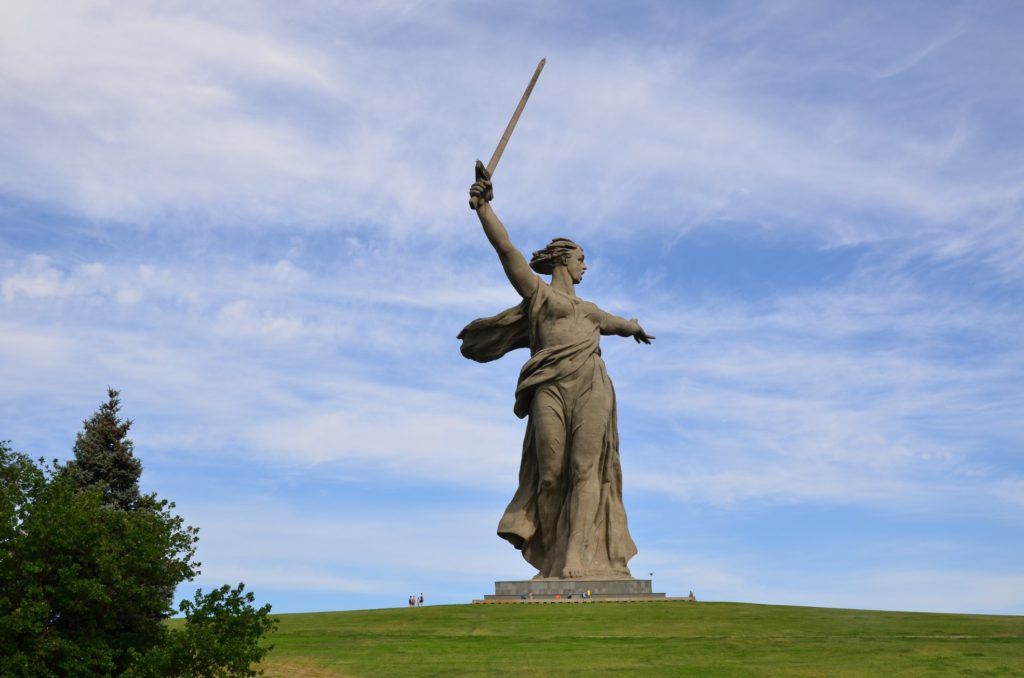 Монумент "Родина-мать зовёт" Монумент "Родина-мать зовёт" в Волгограде, Мамаев курган