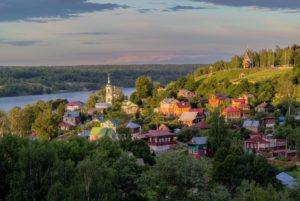 Город Плес в Ивновской области