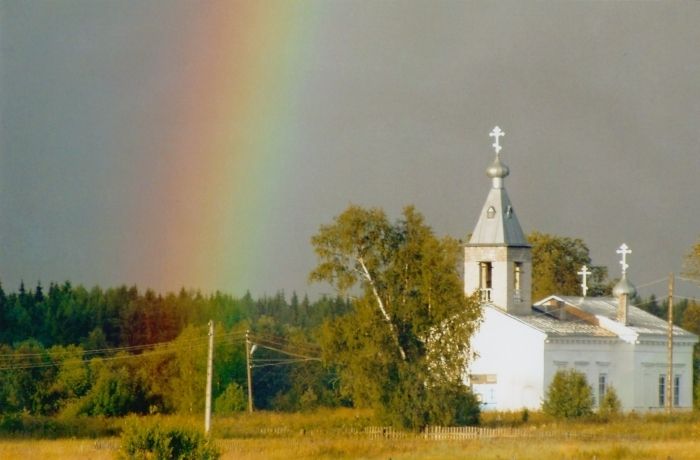 Церковь Спаса Нерукотворного образа в селе Еройла близ Олонца